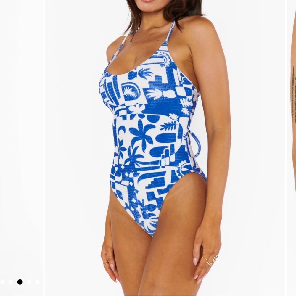 Show Me Your MuMu Positano One Piece Swimsuit